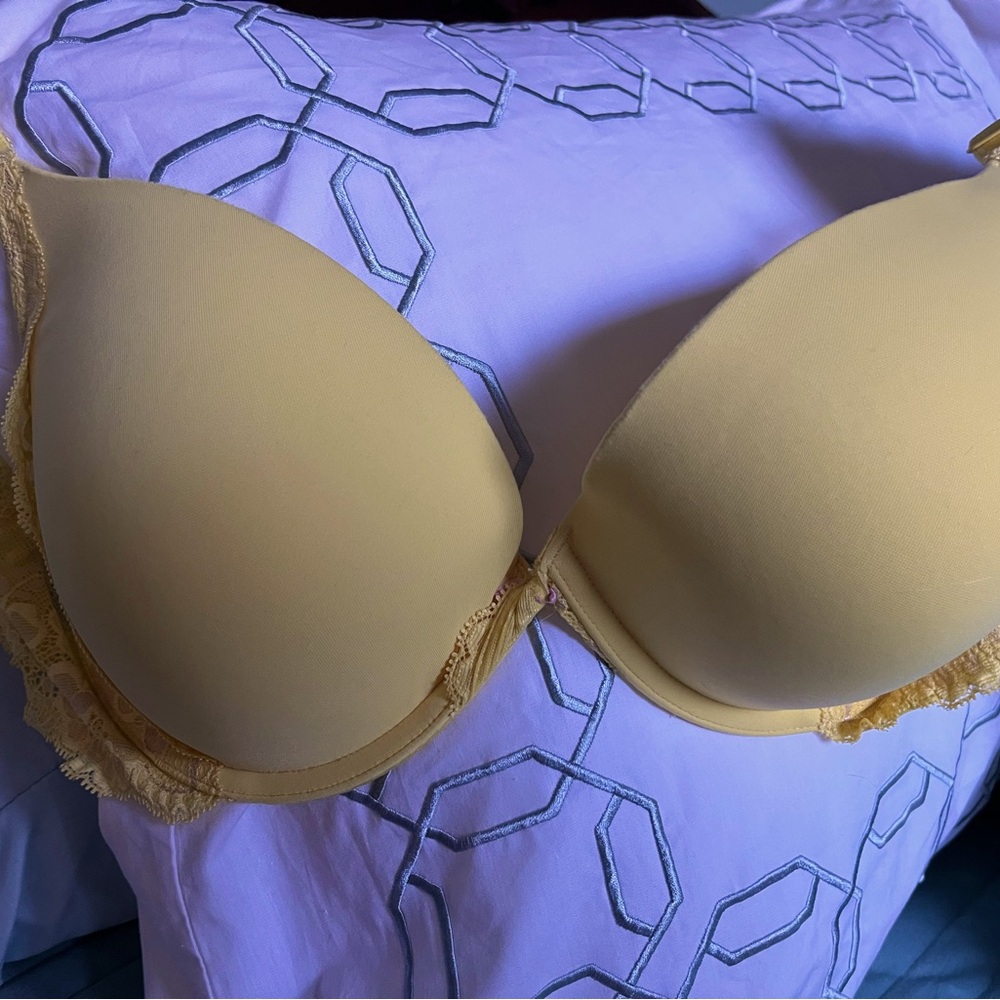 dreams Angel push-up bra 36DD 
W/ New matching lace panties size medium